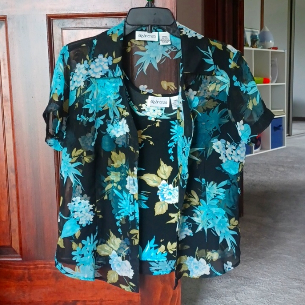 Two piece blouse